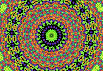 Mandala pattern design.