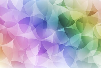 Obraz premium Light Multicolor vector pattern with random forms.