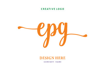 EPG lettering logo is simple, easy to understand and authoritativePrint