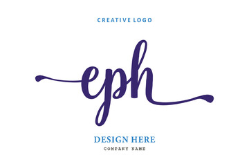 EPH lettering logo is simple, easy to understand and authoritativePrint