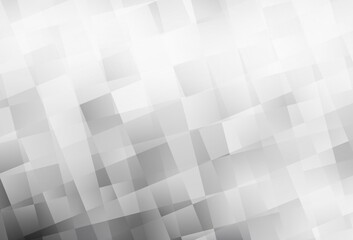 Light Gray vector pattern in square style.