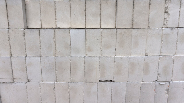 Silicate building bricks wall texture