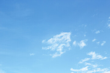 Blue sky with clouds