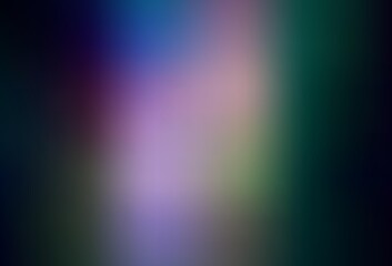 Dark BLUE vector abstract blurred layout.