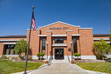 Sunny view of The Parowan city hall © Kit Leong