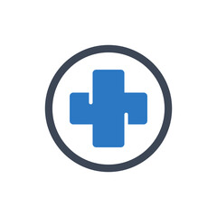 Obraz premium Healthcare sign icon