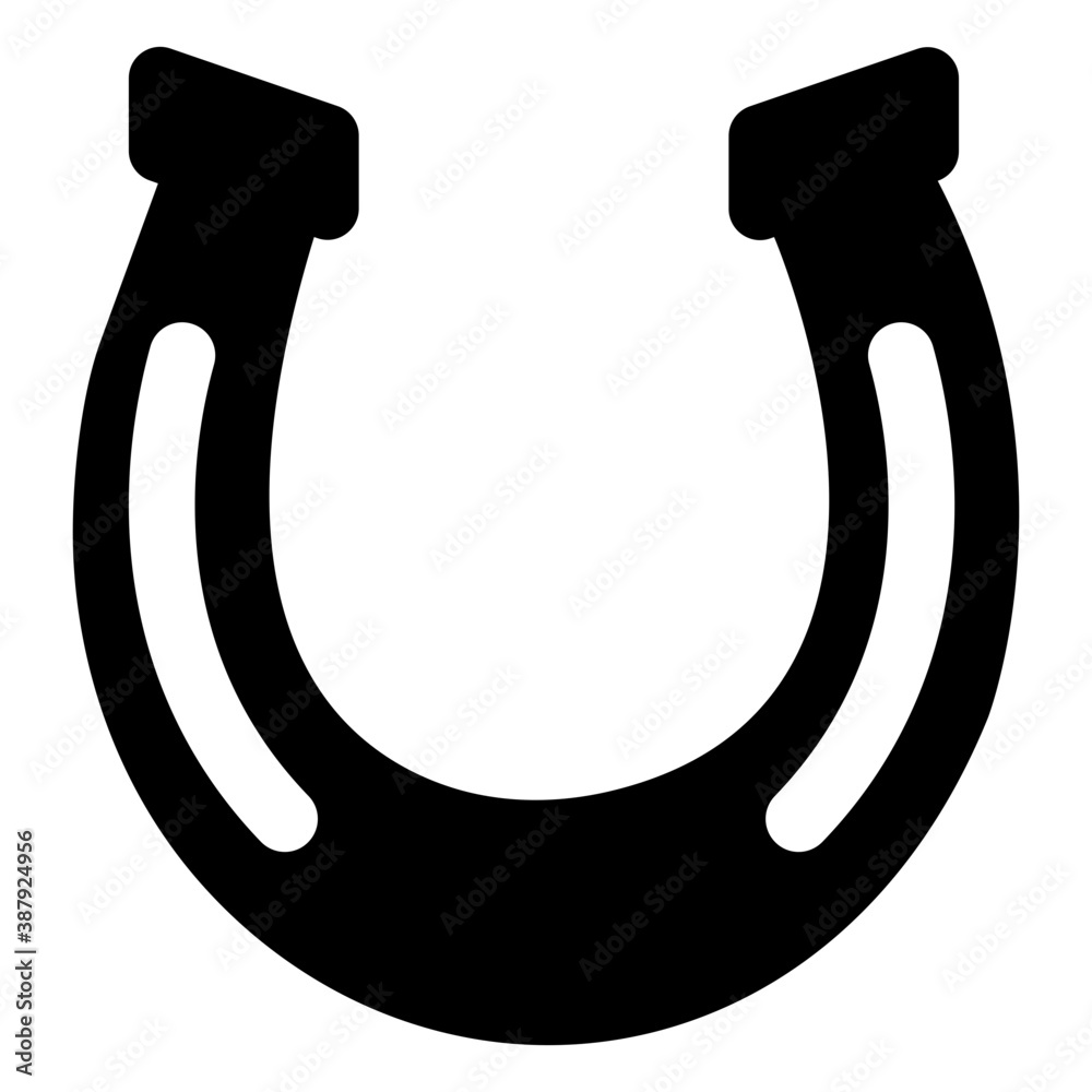 Wall mural horseshoe