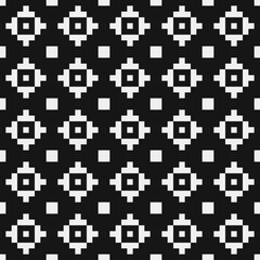 Obraz premium Abstract Cross Pattern Dots Logo generative computational art illustration