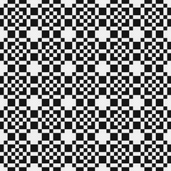 Fototapeta premium Abstract Cross Pattern Dots Logo generative computational art illustration