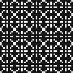 Abstract Cross Pattern Dots Logo generative computational art illustration