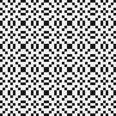 Fototapeta premium Abstract Cross Pattern Dots Logo generative computational art illustration