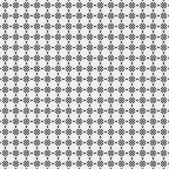 Abstract Cross Pattern Dots Logo generative computational art illustration