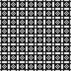 Abstract Cross Pattern Dots Logo generative computational art illustration