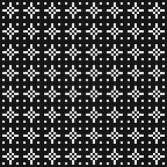 Abstract Cross Pattern Dots Logo generative computational art illustration