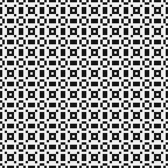 Fototapeta premium Abstract Cross Pattern Dots Logo generative computational art illustration