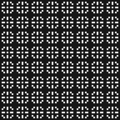 Abstract Cross Pattern Dots Logo generative computational art illustration