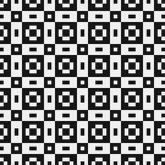 Fototapeta premium Abstract Cross Pattern Dots Logo generative computational art illustration