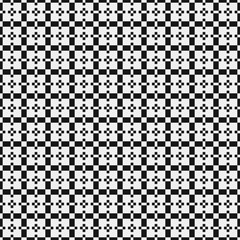 Abstract Cross Pattern Dots Logo generative computational art illustration