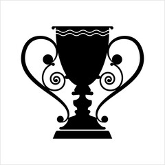 Trophy Icon, Winner Award