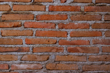 red brick wall