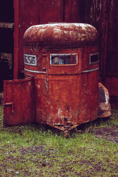 Old Rusty Horse Trailer