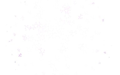 Naklejka premium Light Purple vector background with forms of artificial intelligence.