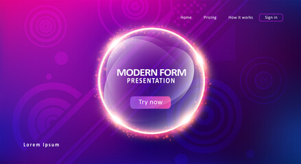 Colorful gradient background