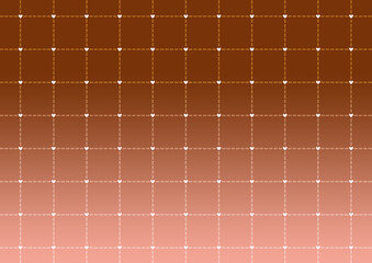 ハート 背景 ブラウン