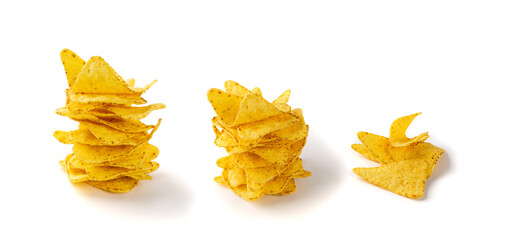 Corn Chips, Nachos Chips, Maize Snack, Corn Crisps or Totopos