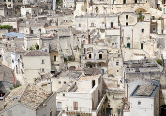 Fototapeta na wymiar The Sassi of Matera, Matera, Italy