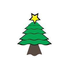 Tree  icon logo, vector design