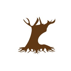 Tree  icon logo, vector design