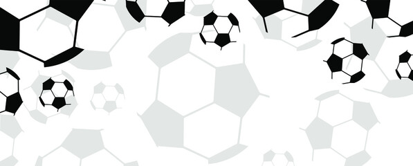 Modern background with soccer football ball.