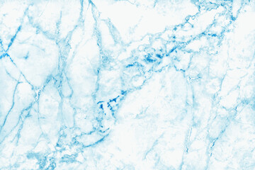 Fototapeta na wymiar Blue pastel marble texture background with detailed structure high resolution bright and luxurious, abstract seamless of tile stone floor in natural pattern for design art work.