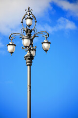 street lamp in the city