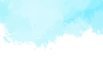 Colorful watercolor background. Colored aquarelle backdrop. Hand drawn watercolour splotch. Abstract banner in watercolor style