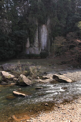 弥勒磨崖仏と宇陀川