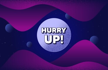 Hurry up sale. Abstract background with dotwork shapes. Special offer sign. Advertising discounts symbol. Dotted offer message banner. Abstract space background. Design with dots. Vector