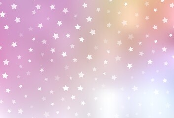 Light Pink, Yellow vector texture in birthday style.