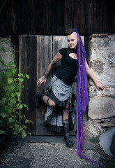 Tattoomodel mit Superdreads