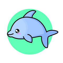 Cute dolphin