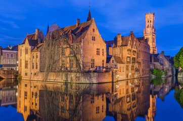 Fototapeta premium Brugge cityscape - Belgium