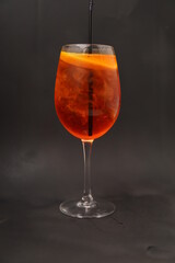 glass of red wine