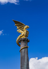 Dragon statue in Hertogenbosch - Netherlands