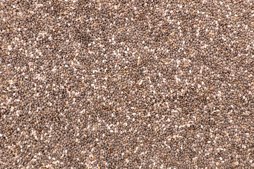 chia seed background- top view