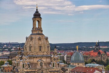 Obraz premium Dresden - Frauenkirche 