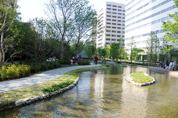 グランフロント大阪オーナーズタワー庭園