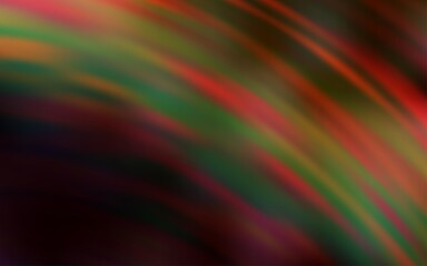 Dark Red vector background with wry lines.