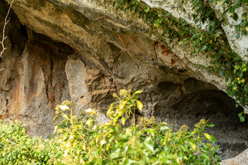 Cave in the mountain