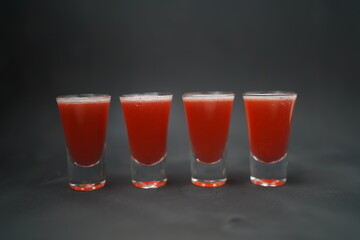 glass of tomato juice